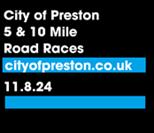 City of Preston 5 &10 Mile Road Races Sun 11 Aug 2024