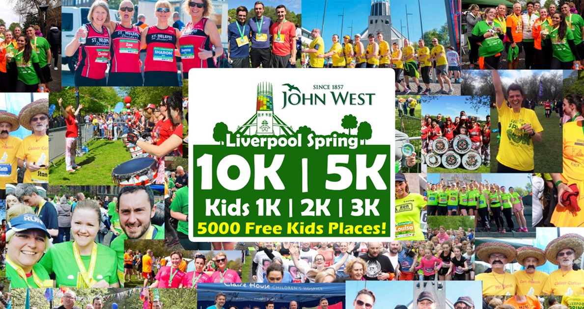 2022 John West Liverpool Spring 10k | 5k | Free Kids Event